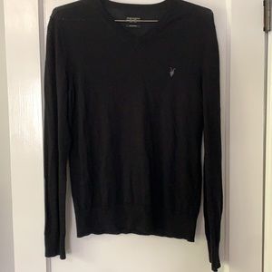 ALL SAINTS - Lightweight V-neck sweater